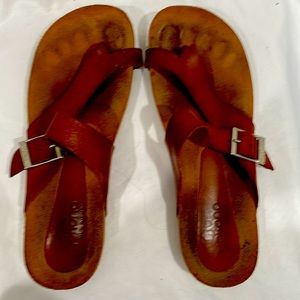 sandals size 8 used good condition leather